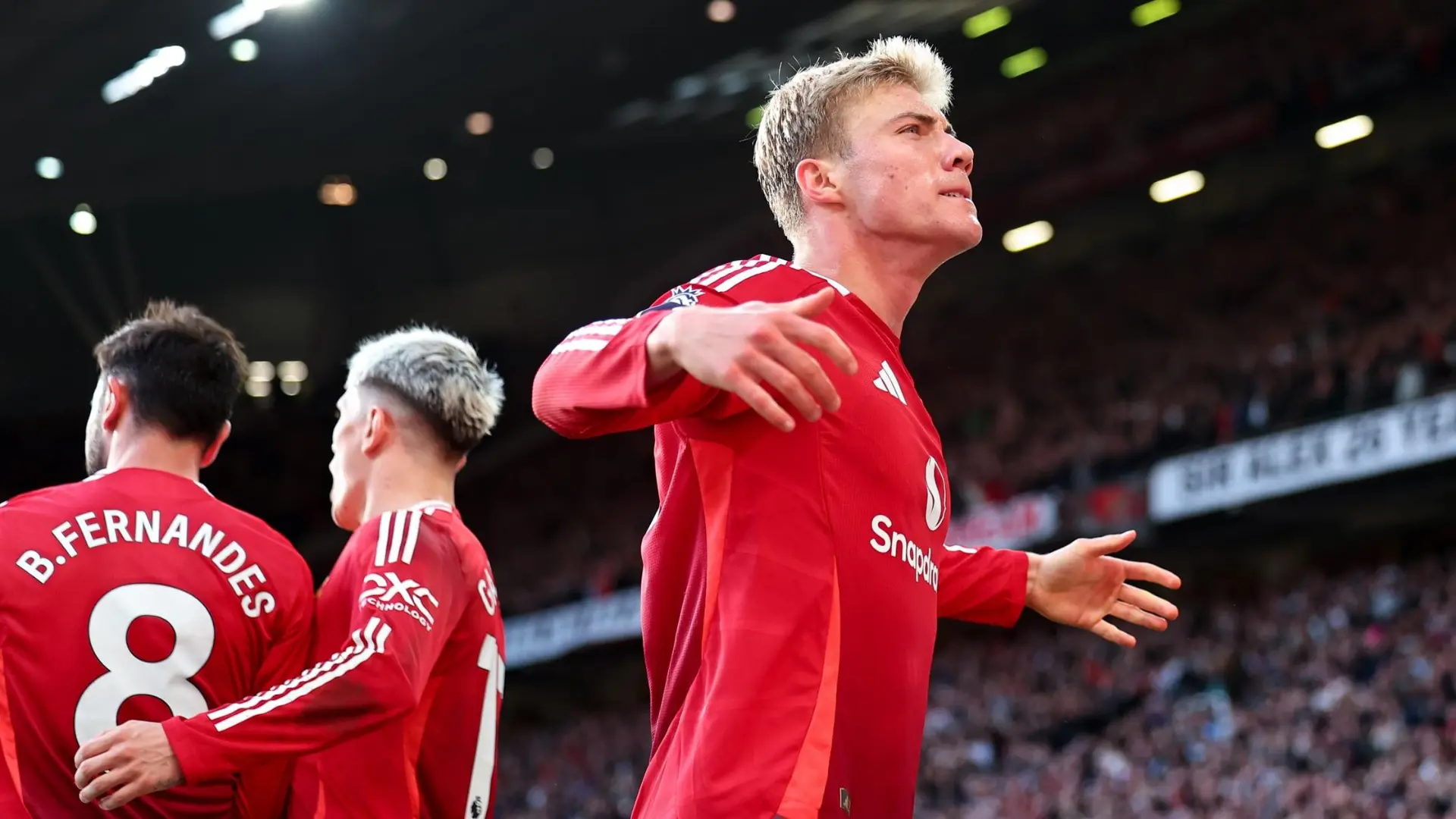 Manchester United schlägt Brentford FC mit 21