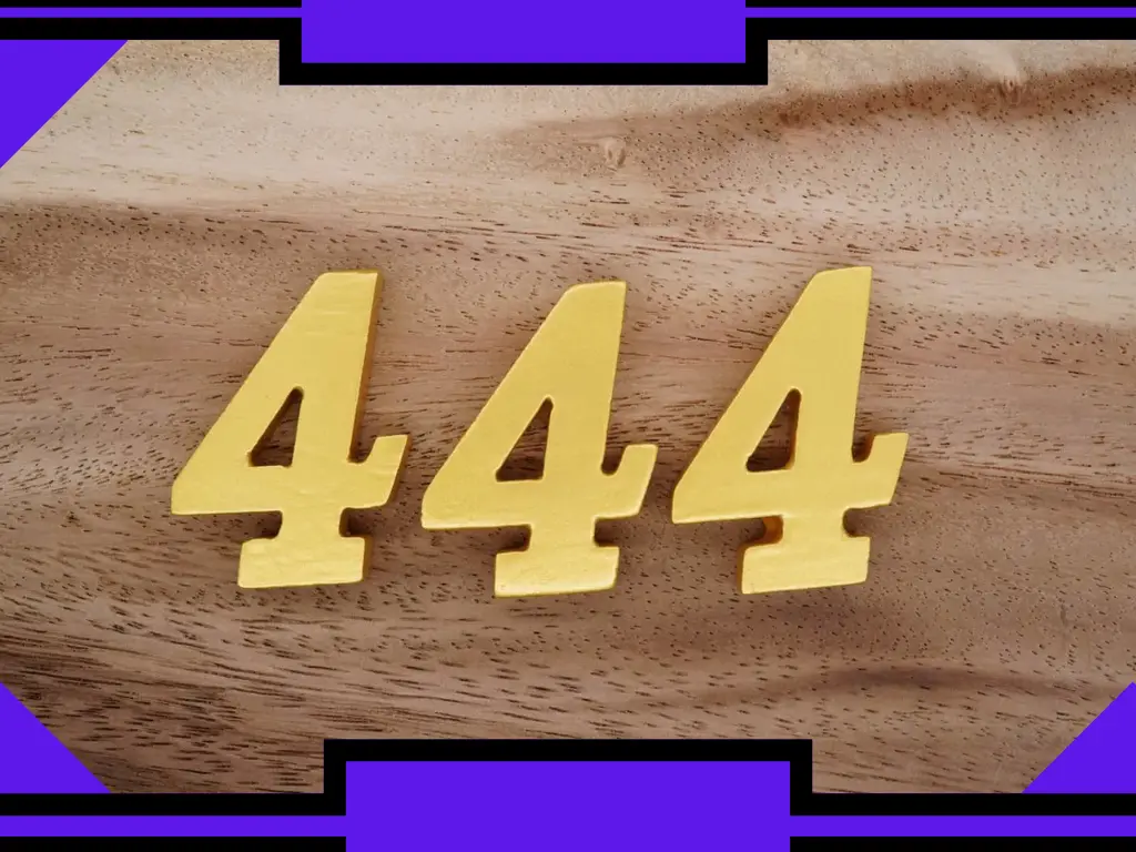 Numero Angelico 444
