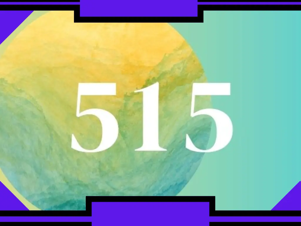 Numero Angelico 515