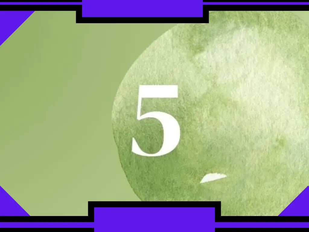 numero 5 ripetuto