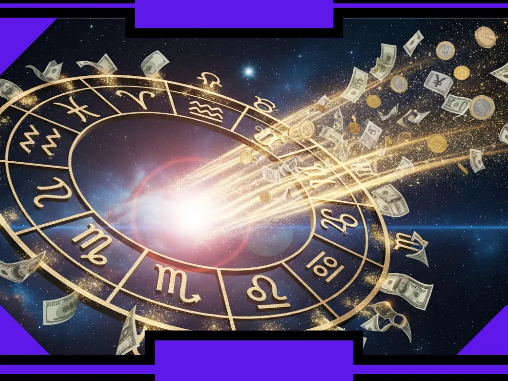 A Astrologia da Riqueza Repentina: Planetas, Casas e Padrões Cósmicos para Avanços Financeiros