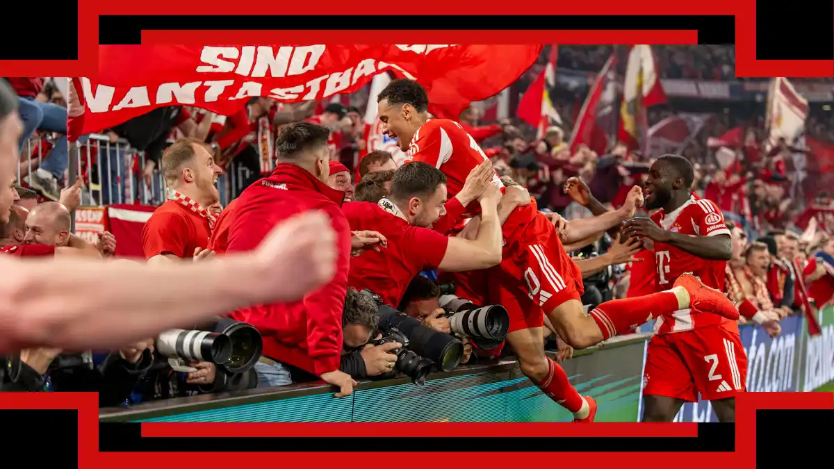 Bayern-Fans beim Pokalfinale