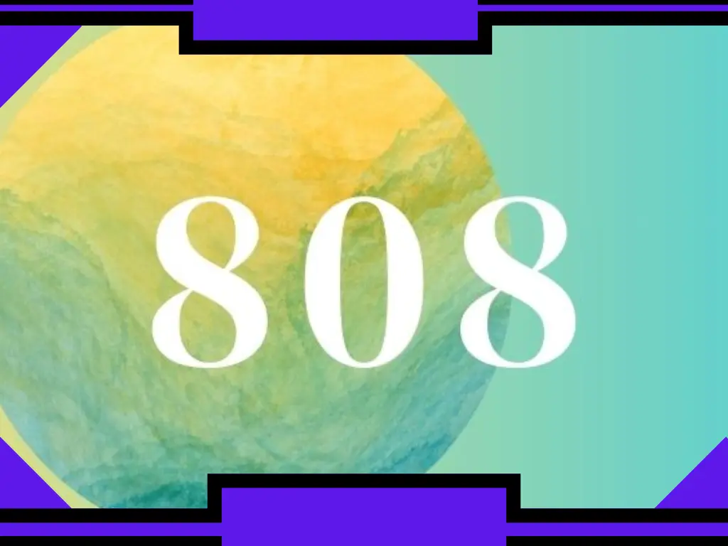 numero angelico 808