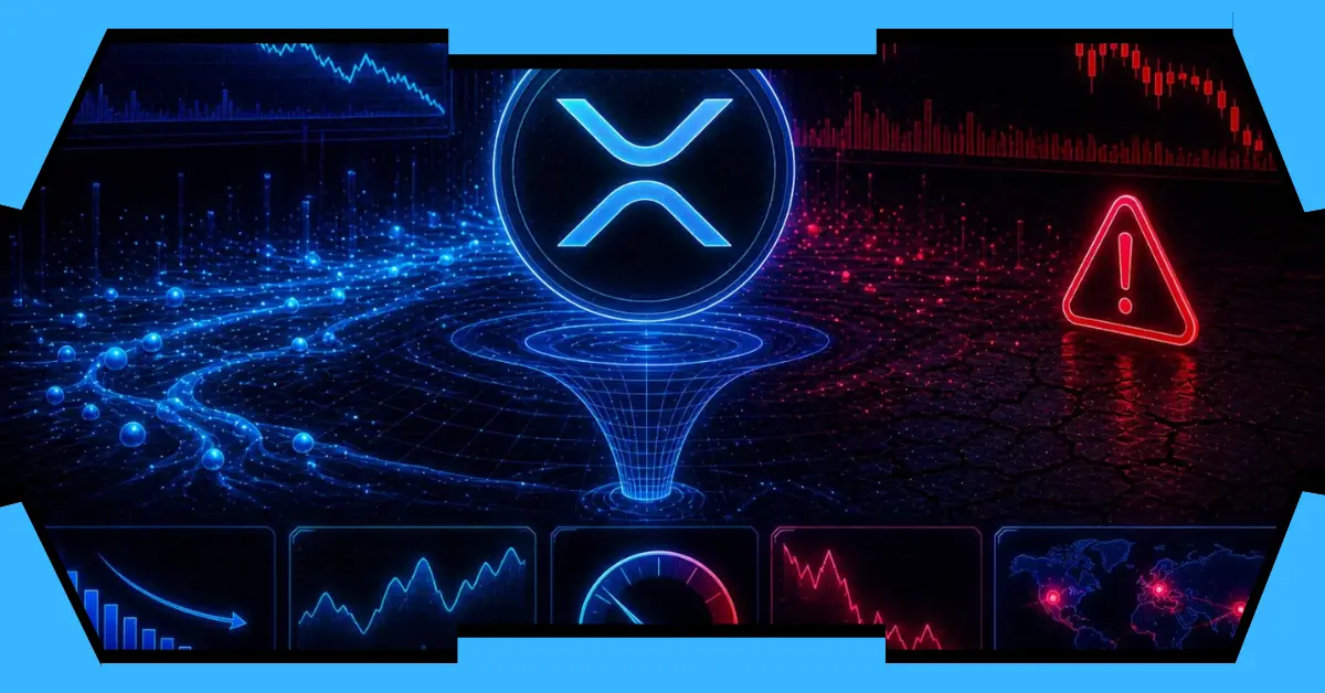 XRP Price Outlook: Can It Hold $1.35 as Binance Liquidity Drops to 2020 Lows?