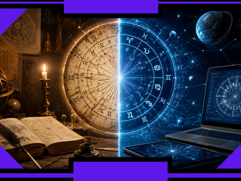 Astrologia Digitale vs Tradizionale