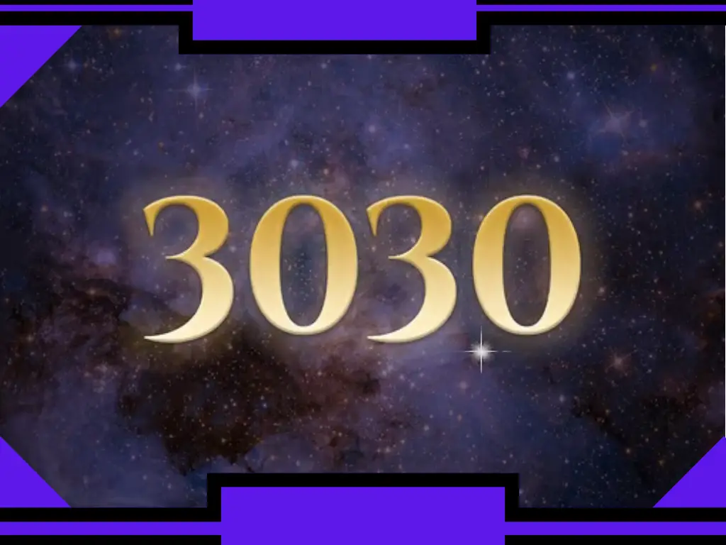 O Número Angelical 3030