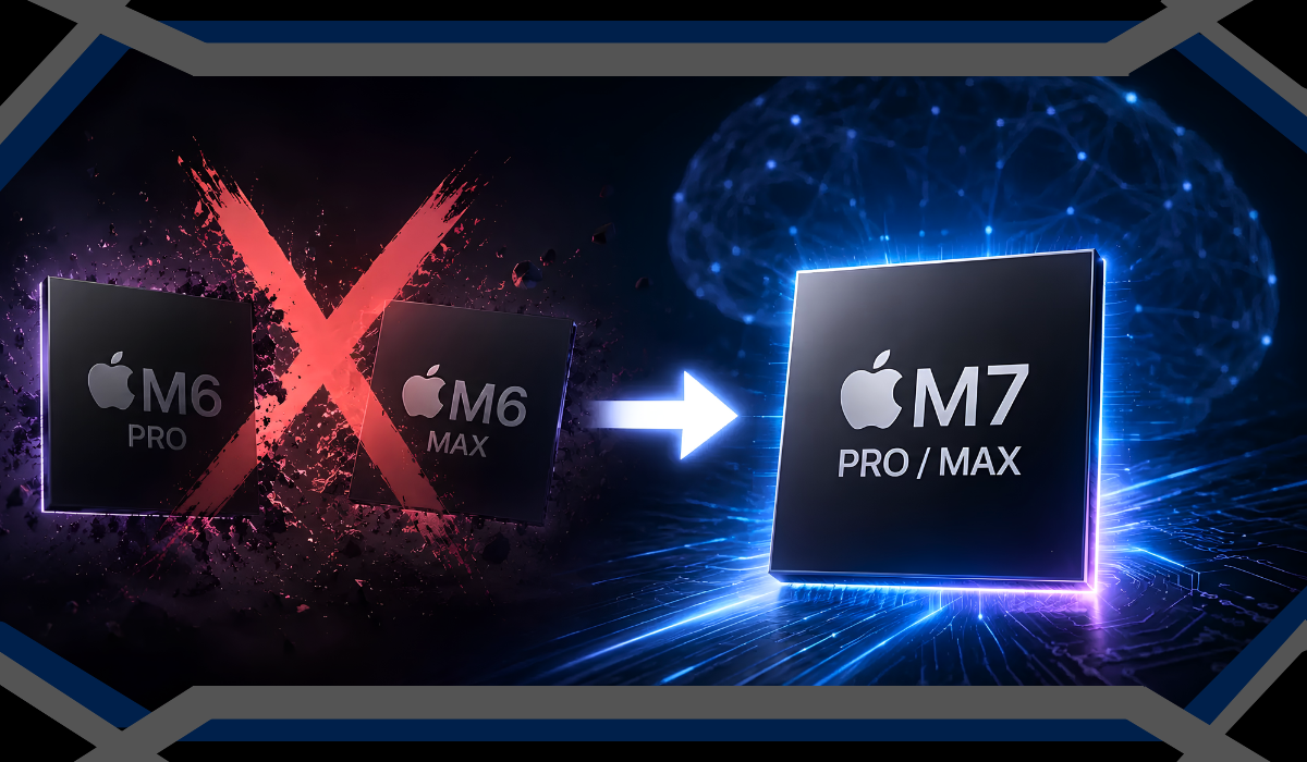 Les puces M6 Pro et M6 Max d’Apple auraient été annulées : la vraie raison derrière le saut vers la M7