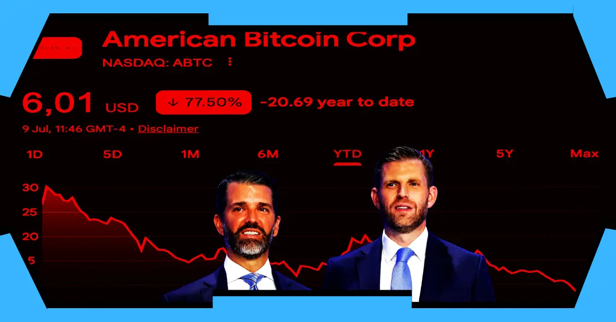 Eric Trump Crypto Asset Losses: What Triggered the $600 Million Bitcoin Venture Decline?