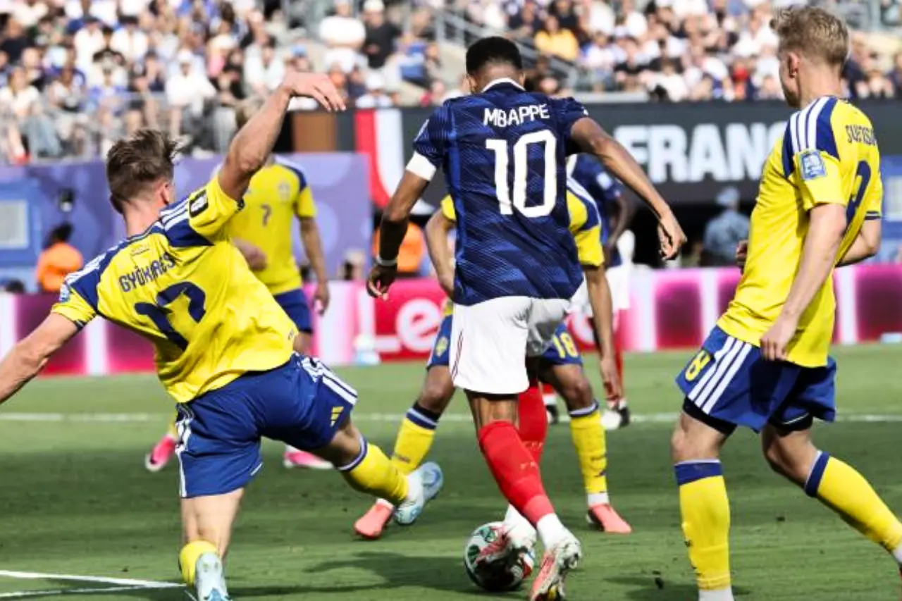Francia 3-0 Svezia