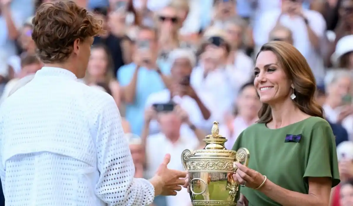 Kate Middleton Jannik Sinner Wimbledon 2026