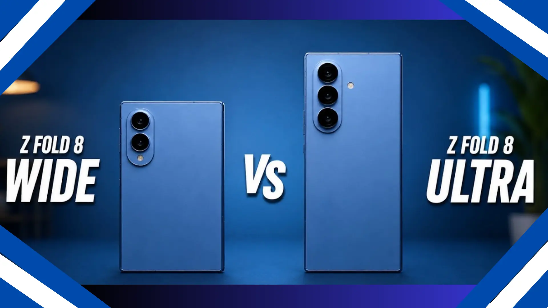 Samsung Galaxy Z Fold 8 Ultra vs Fold 8 Wide