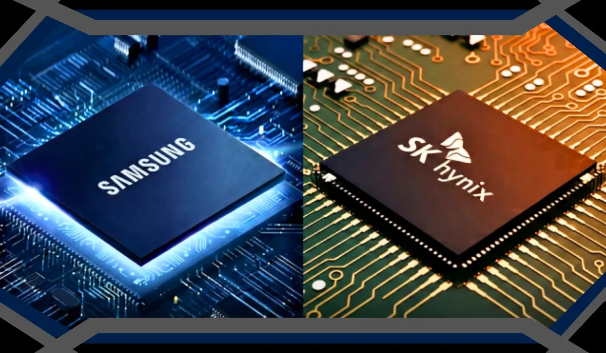 Samsung and SK Hynix Shares Slide 8% as Global Chip Market Faces New Pressure