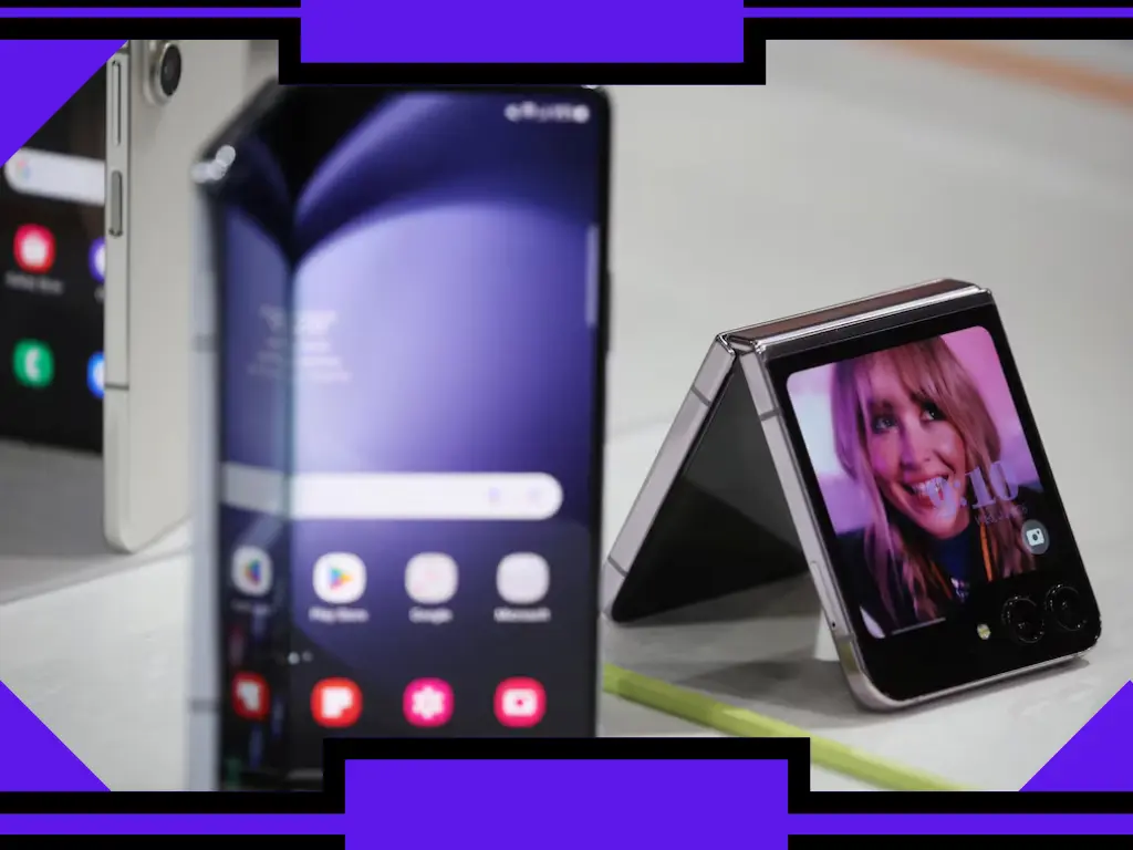 Samsung faltbare Handys
